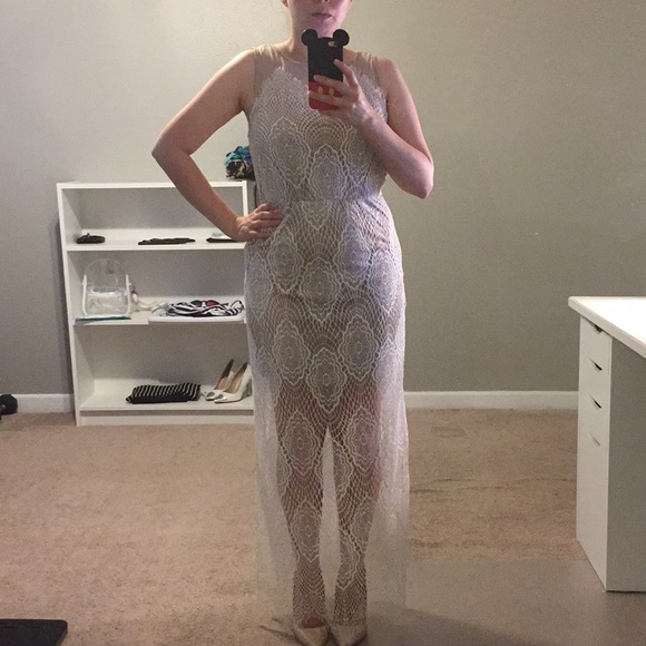 Poetry Dresses & Skirts - New Lace sleeveless gown